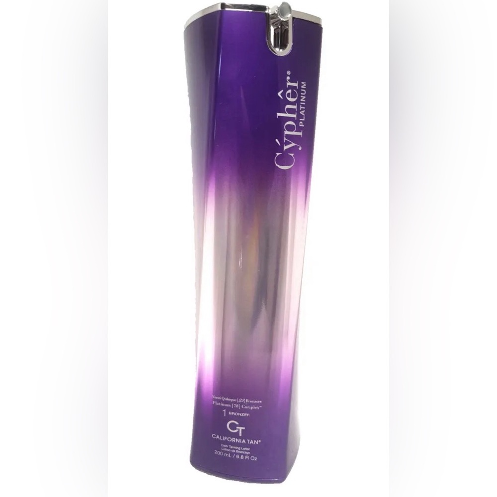 CALIFORNIA TAN CYPHER 1 25 bronzers tingle free tanning lotion